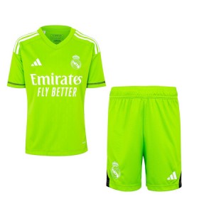 Real Madrid Målmand Børn Hjemme 2023-24 - Fodboldtrøjer (S/S)